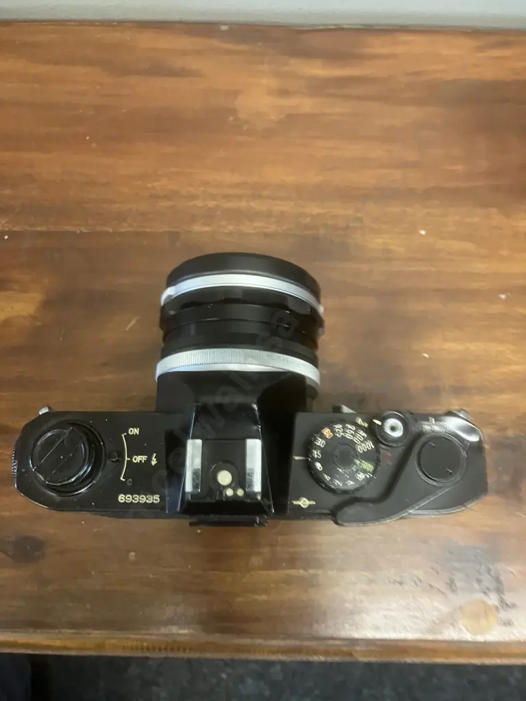 Canon FTb 35mm SLR Film Camera #693935 Canon FL 28mm f/3.5 Lens #53734  Japan 1971 Image 1++