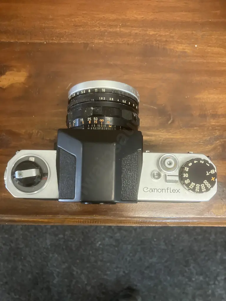 Canon Canonflex 35mm SLR Film Camera #21153 With a Canon Super-Canomatic 50mm f/1.8 Lens #138871 - Japan 1959 Image 1++