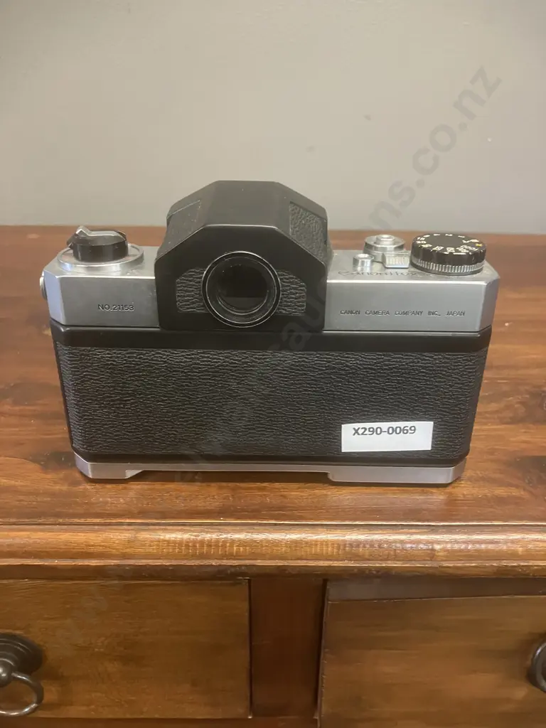 Canon Canonflex 35mm SLR Film Camera #21153 With a Canon Super-Canomatic 50mm f/1.8 Lens #138871 - Japan 1959 Image 1++
