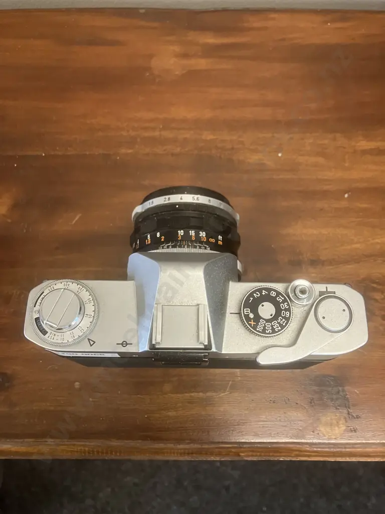 Canon FP 35mm SLR Film Camera #124287 With a Canon FL 50mm f/1.8 Lens & Canon FP Meter In Case - Japan 1964 Image 1++
