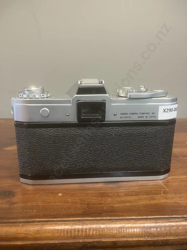 Canon Pellix 35mm SLR Film Camera #122274 & Canon FL 55mm f/1.2 Lens #14084, Japan 1965 Image 1++