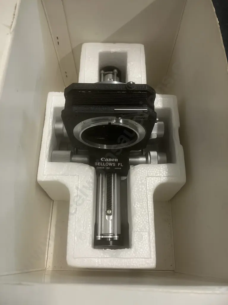 Canon Bellows FL in Original Box with Instruction Manual Image 1++