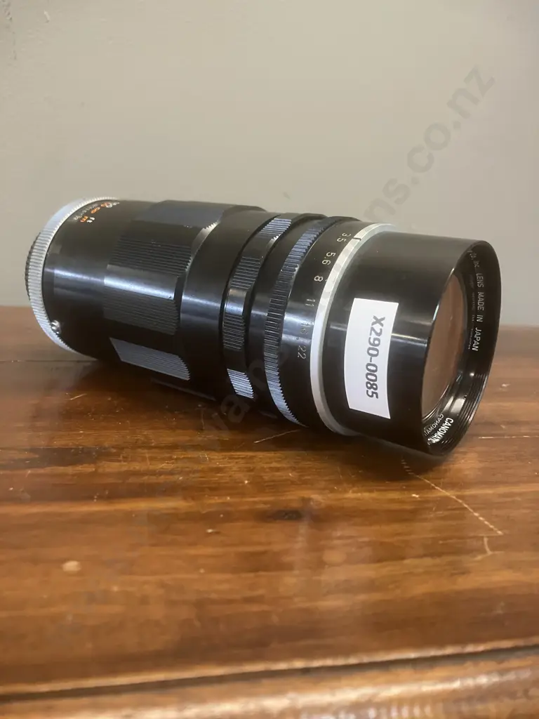 Canon Canomatic Lens R 200mm 1:3.5 From Japan Image 1++