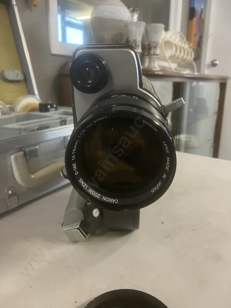 Rare Canon Scoopic-16 16mm Vintage Cine Camera c1965 Japan With Fitted Hard Case Image 1++
