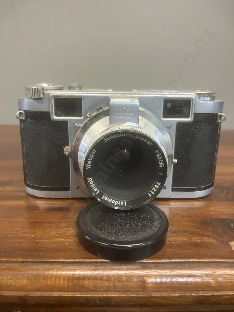 Leidolf Wetzlar Lordomat Vintage 1950's 35mm Rangefinder Camera With Leidolf Lordonar 3.5/35 Lens - Made in Germany Image 1++