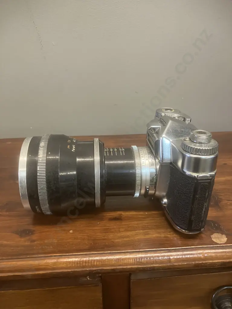 Rare Voigtlander Bessamatic Camera # With a  Voigtlander-Zoomar 1:2.8 f=36mm 82mm Lens #4985379 - Made In Germany Image 1++