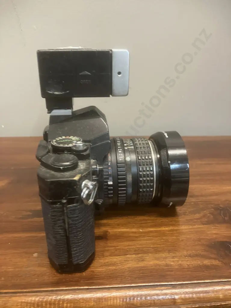 Pentax K2 35mm Film SLR Camera #7031003 With 50mm f/4 SMC Pentax Lens & Soligor MK-3 Compact Flash- Made in Japan Image 1++