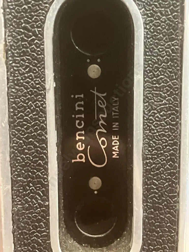 Rare Italian Bencini Comet III  Vertical-Format 127 Film Viewfinder Camera C1953 Image 1++