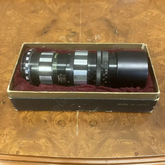 Rare Lens - Twin Telephoto Soligor  35mm f/4.5-22. #T50629 Made In Japan