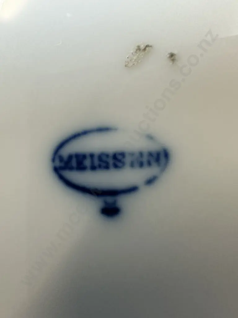 Selection Of Vintage Meissen Blue Onion Dinner Ware Items Image 1++