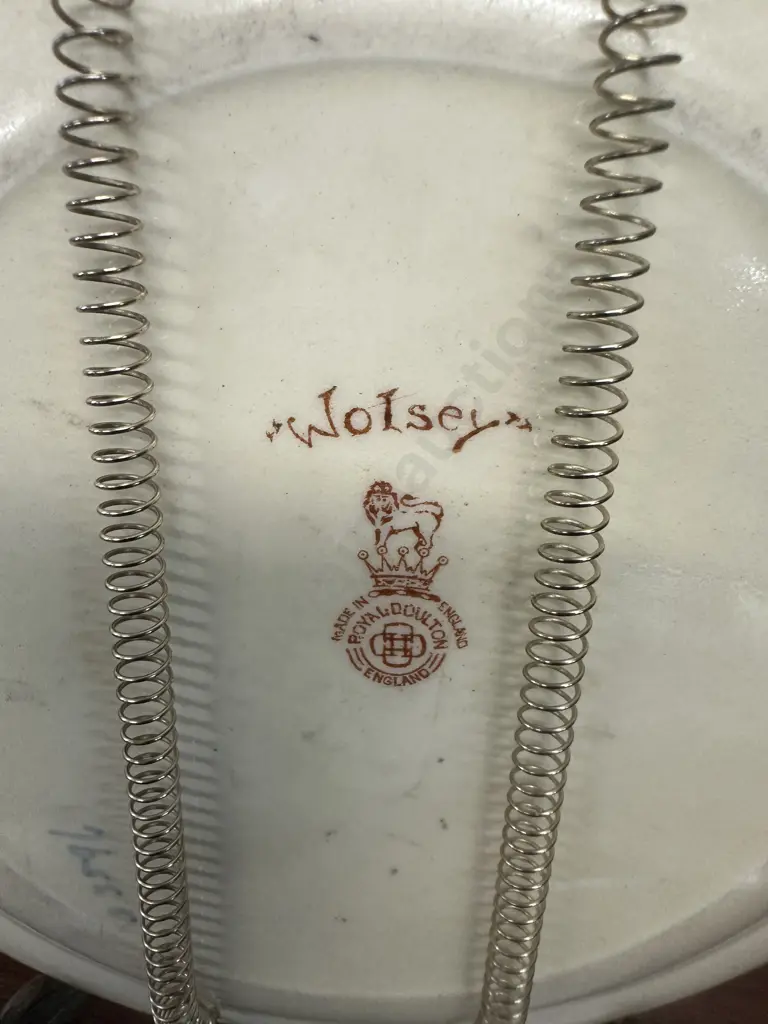 Antique Royal Doulton Shakespeare Series Wolsey Collection Plate Dia22cm. Image 1++