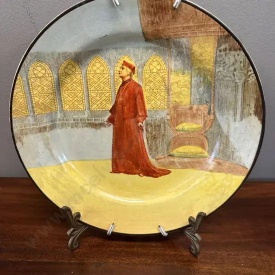 Antique Royal Doulton Shakespeare Series Wolsey Collection Plate Dia22cm.