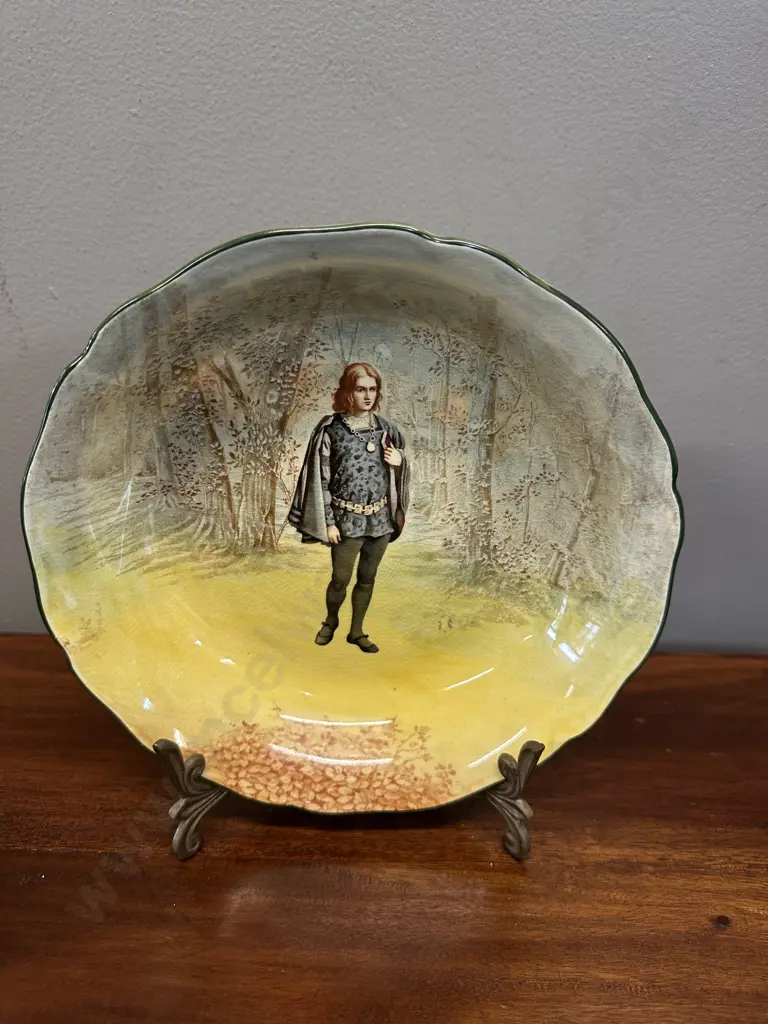 Antique Royal Doulton Shakespeare  Seriesware Hamlet Bowl Image 1++