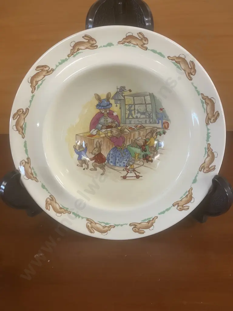 Vintage Royal Doulton Bunnykins Cup & Bowl Image 1++