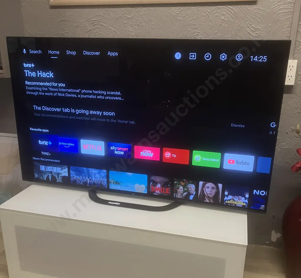 2019 Sony 55" A8G 4K UHD HDR Smart Android OLED TV With Remote Control, Model KD55A8G Image 1++