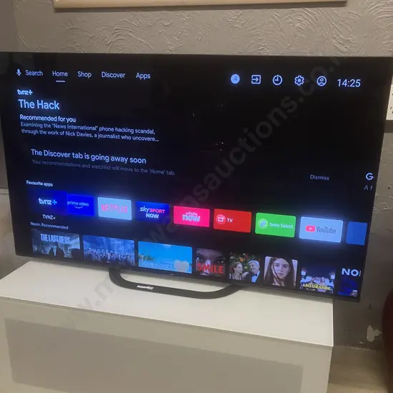 2019 Sony 55" A8G 4K UHD HDR Smart Android OLED TV With Remote Control, Model KD55A8G