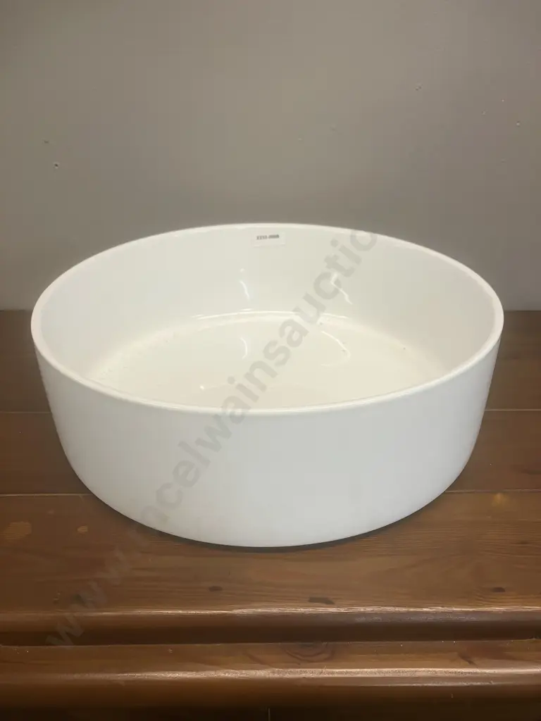 Alex Liddy 'Zest' Large 31cm x 10cm White Porcelain Bowl Image 1++
