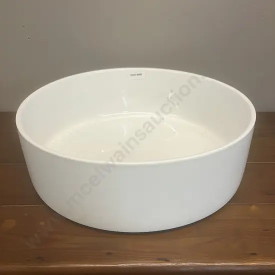 Alex Liddy 'Zest' Large 31cm x 10cm White Porcelain Bowl