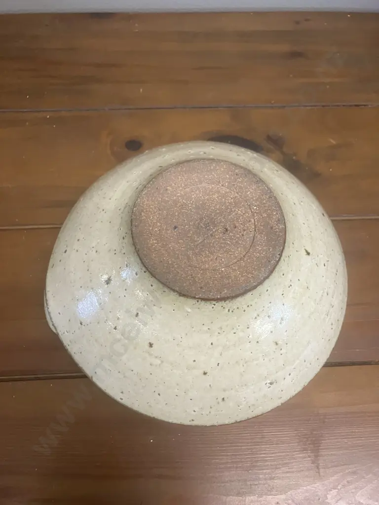 Vintage Japanese Suribachi Mortar Grinding Bowl. 7.5 x 17cm Image 1++