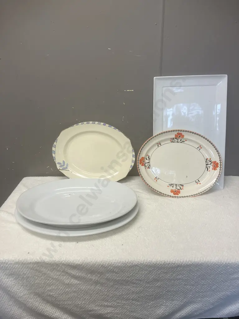 Five Large Platters Image 1++