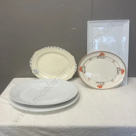 Five Large Platters