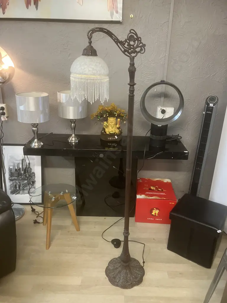 Heavy Ornate Bridge Floor Lamp. H162cm Image 1++