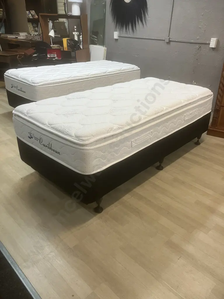 Supreme Sleep Caribbean Single Size Mattress & Base (91 x 188cm) Image 1++
