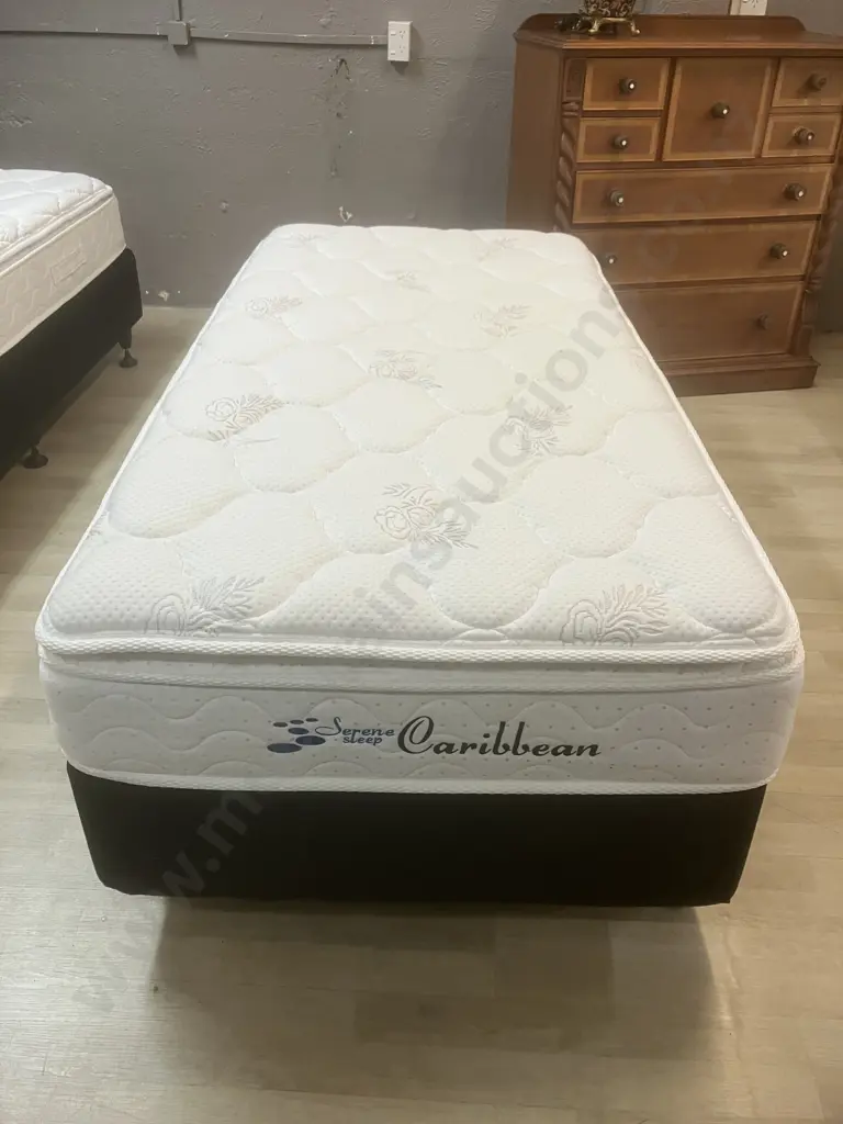 Supreme Sleep Caribbean Single Size Mattress & Base (91 x 188cm) Image 1++
