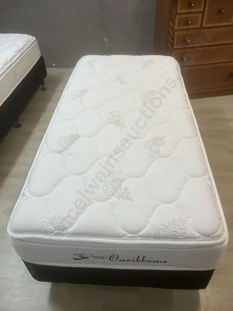 Supreme Sleep Caribbean Single Size Mattress & Base (91 x 188cm) Image 1++