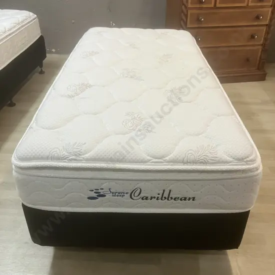 Supreme Sleep Caribbean Single Size Mattress & Base (91 x 188cm)