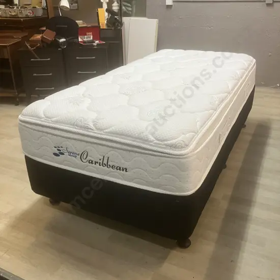 Supreme Sleep Caribbean Single Size Mattress & Base (91 x 188cm)