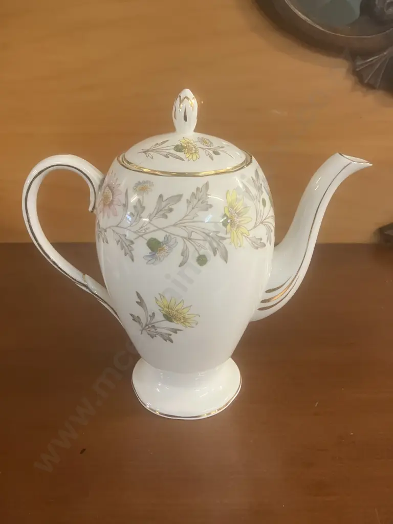 Vintage 1950s' Foley China Somerset Coffee Service by Donald Brindley Image 1++