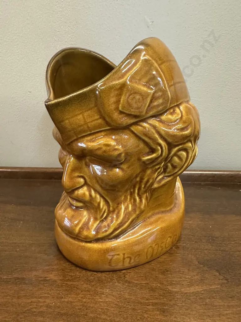 Vintage Crown Lynn The Mc Cullum Scottish Character Jug Pattern #2119 Image 1++