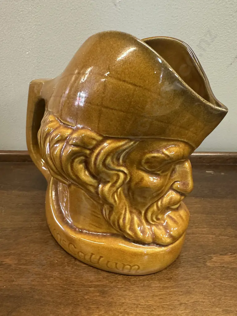 Vintage Crown Lynn The Mc Cullum Scottish Character Jug Pattern #2119 Image 1++