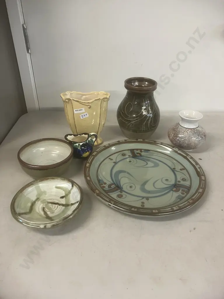 Selection of Pottery Includes Peter Shearer Image 1++