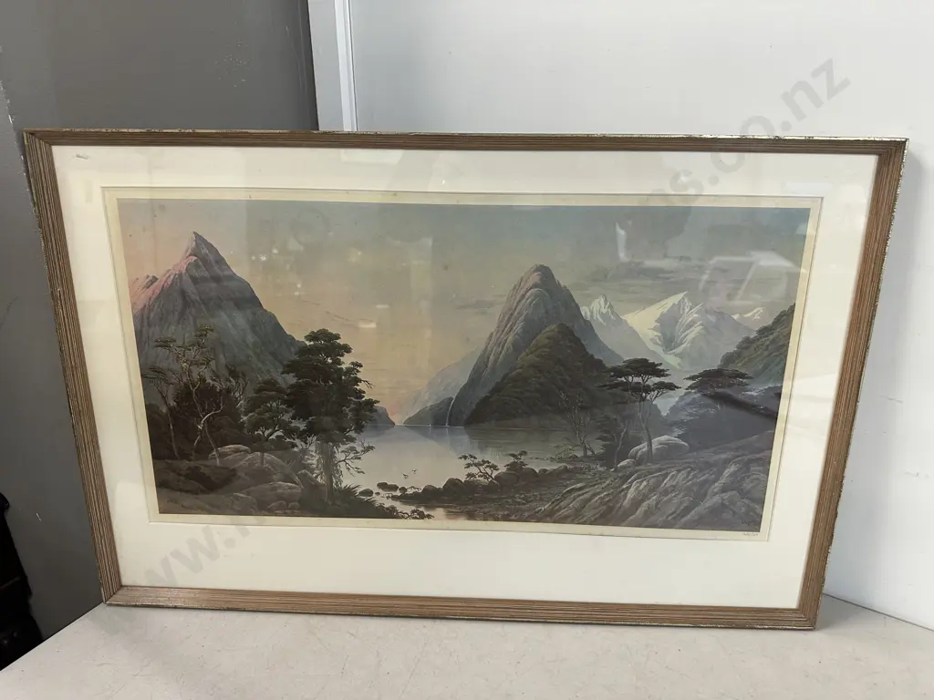 Framed Limited Edition Print #495/750 J.C Hoyte 43x66cm. Image 1++