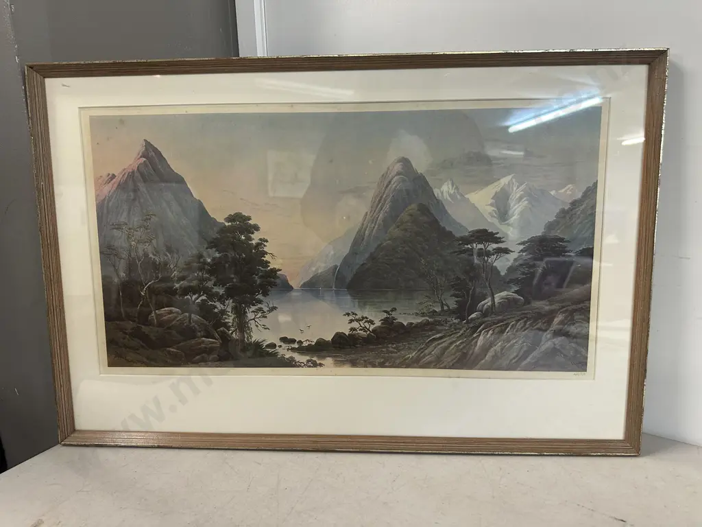 Framed Limited Edition Print #495/750 J.C Hoyte 43x66cm. Image 1++