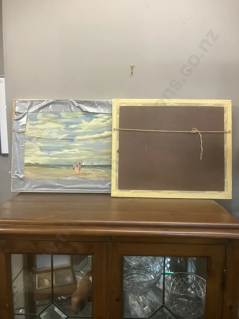 Pair of Framed Original Paintings. 40 x 49cm Image 1++