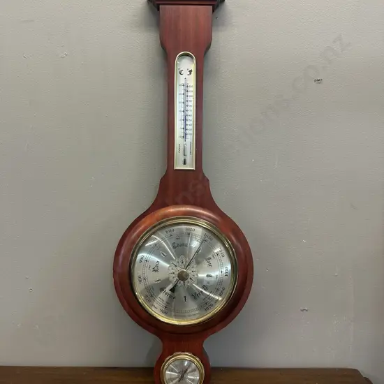 Vintage German Wall Hung Barometer H72cm.