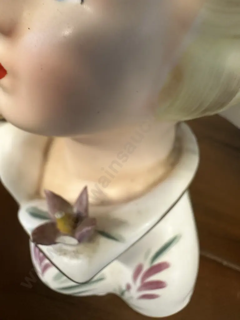 Mid Century Ceramic Lady Heads Including W.D Japan & Relpo Japan (as found) Image 1++