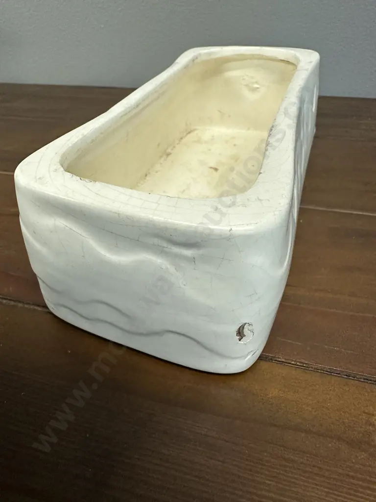 Crown Lynn Trough Vase #508-7 Image 1++