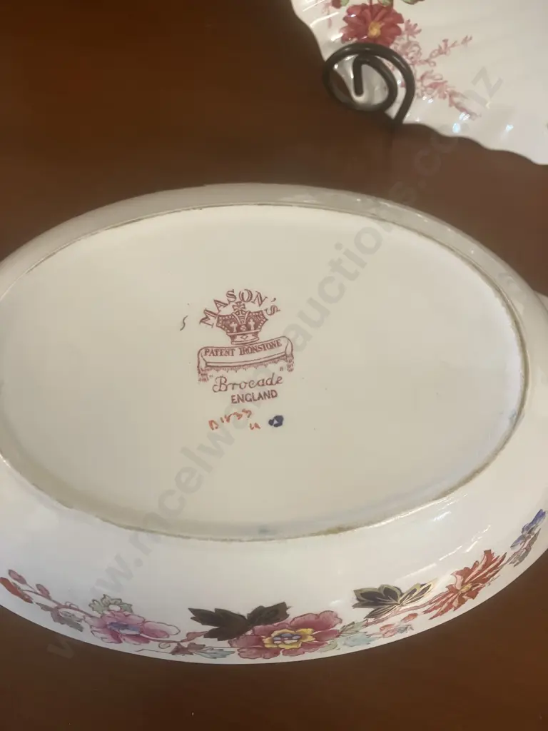 China - Copelands Fairy Dell Plate, Masons Brocade Dish Etc Image 1++