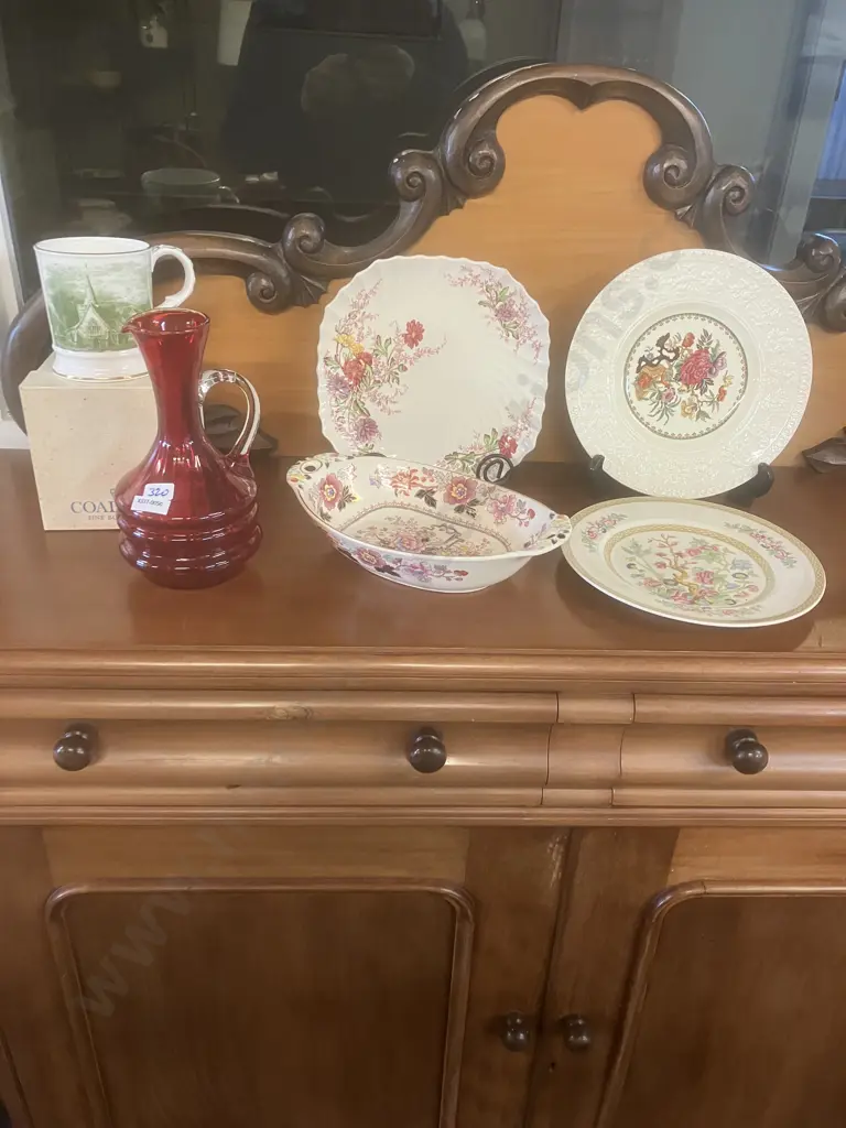 China - Copelands Fairy Dell Plate, Masons Brocade Dish Etc Image 1++