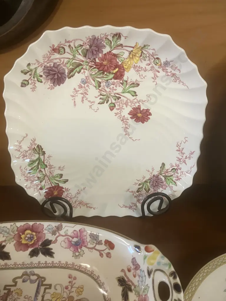 China - Copelands Fairy Dell Plate, Masons Brocade Dish Etc Image 1++