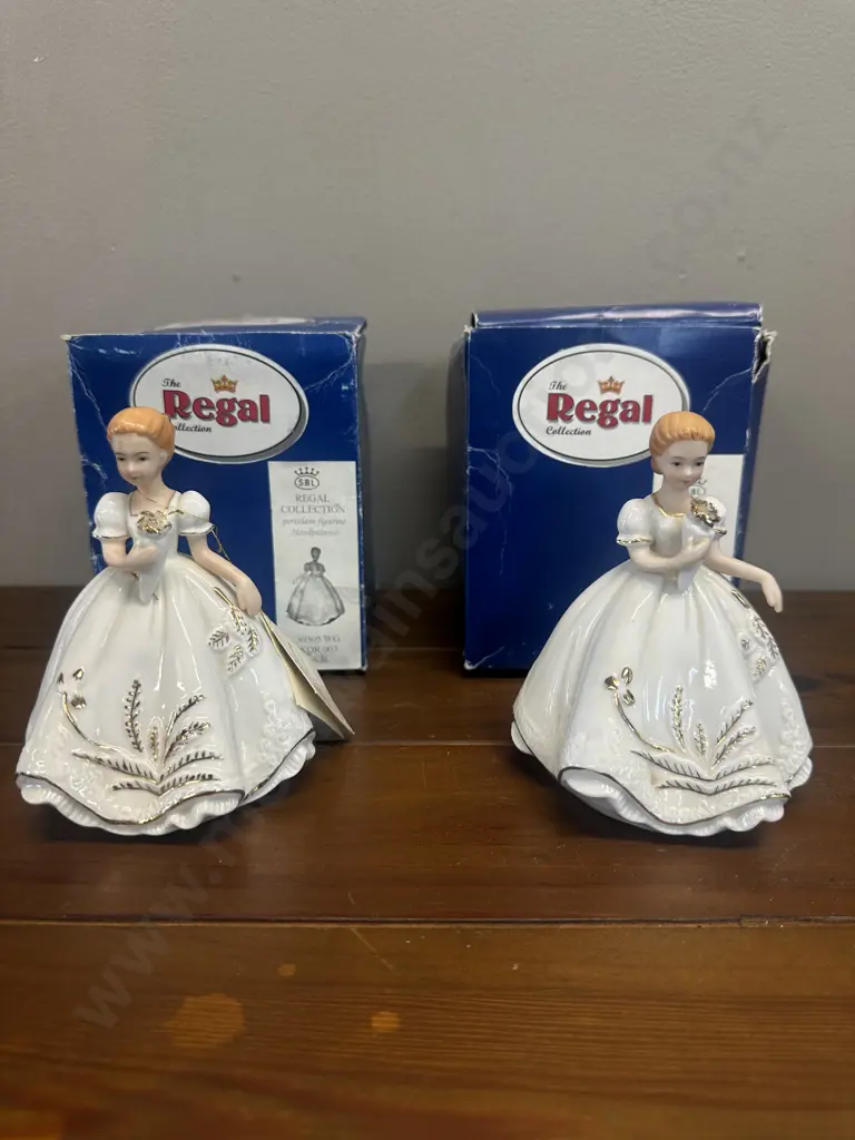 Regal Collection Porcelain Hand Painted Figurines Image 1++