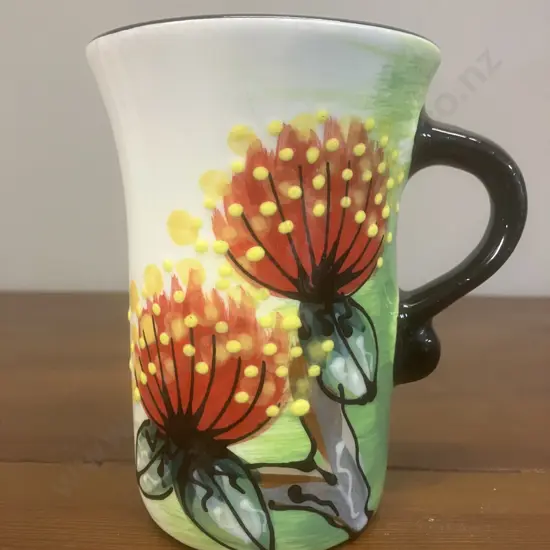 Vintage Splashy NZ Coffee Cup