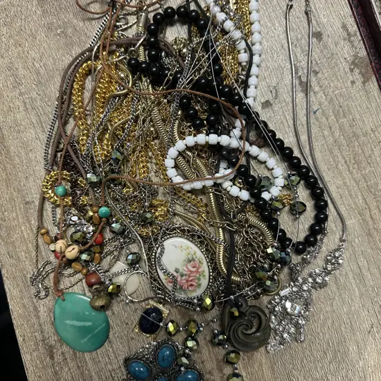 Selection Of Costume Jewellery Necklaces