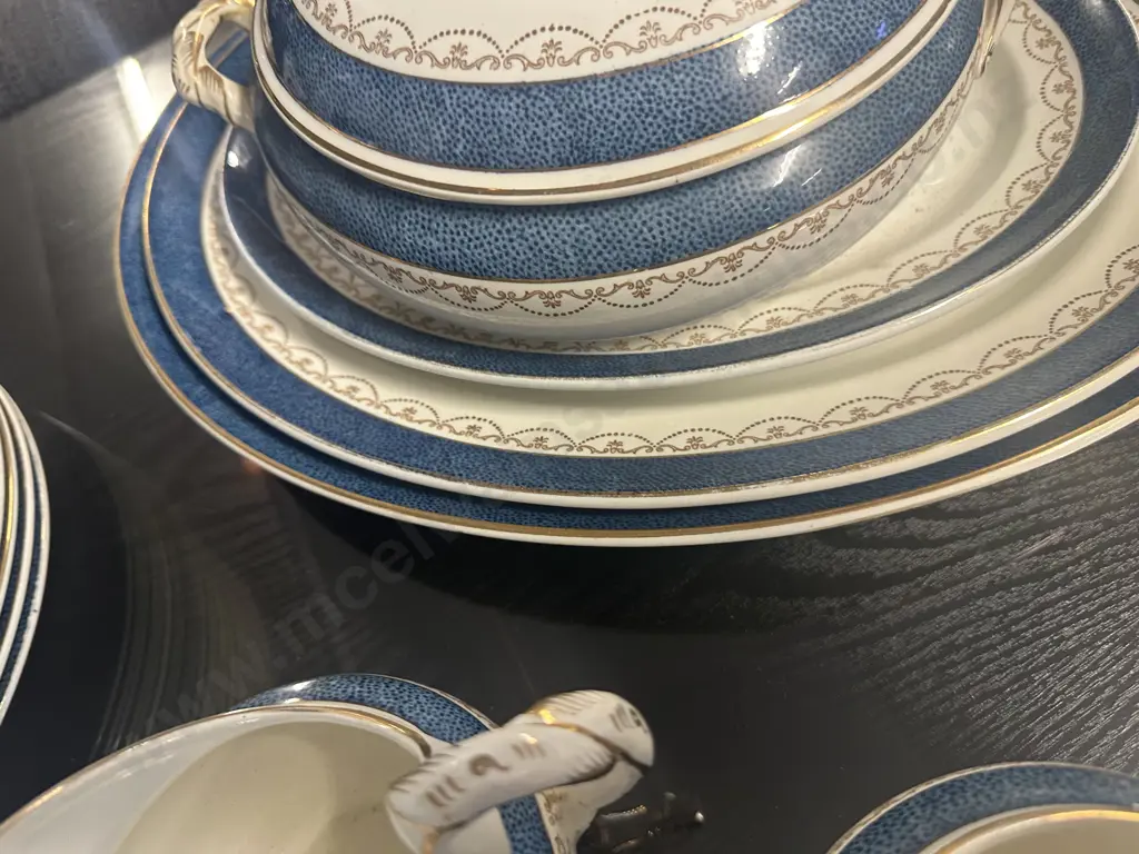 Antique Dinnerware Including Plates, Bowls, Jugs, Lidded Serving Dishes & Platters Image 1++