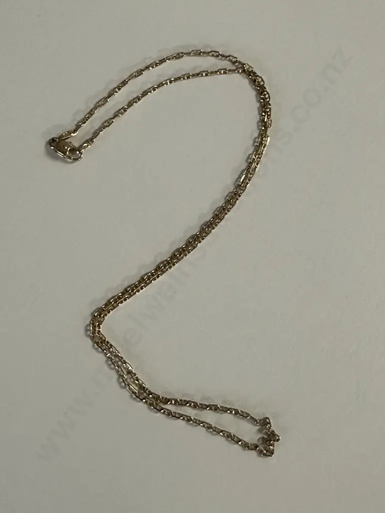 Stamped 375 Gold Necklace Image 1++