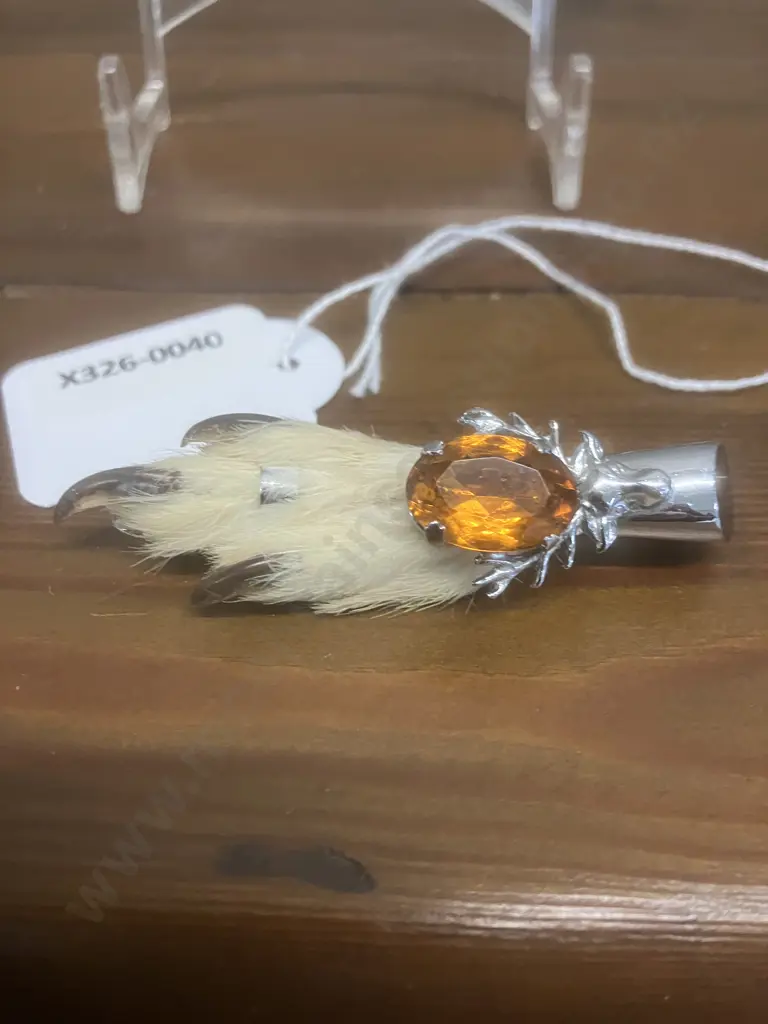 Vintage 1950's Mizpah Scottish Grouse Claw Kilt Pin Brooch (AF) Image 1++